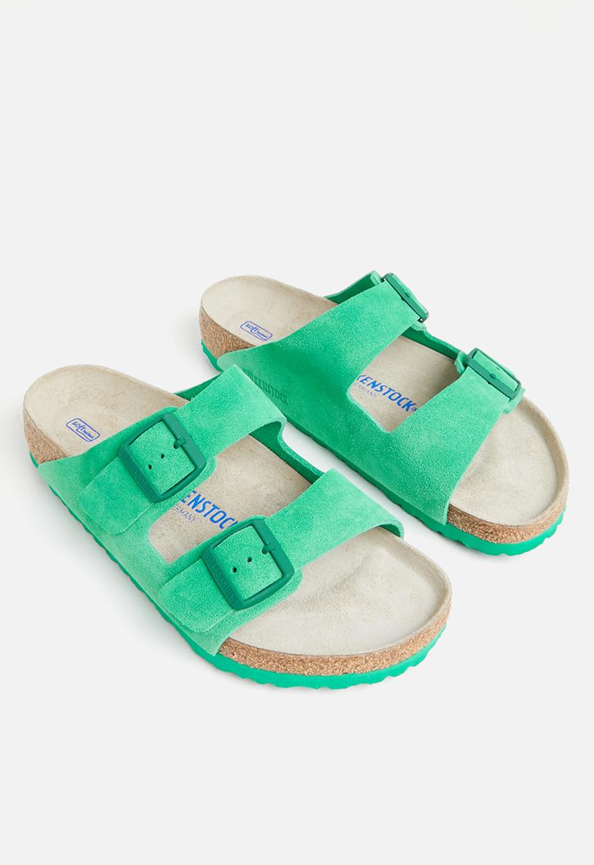 Birkenstock - Arizona sfb suede leather regular - bold green