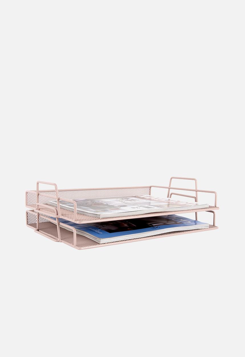 Present Time - Document holder - light pink