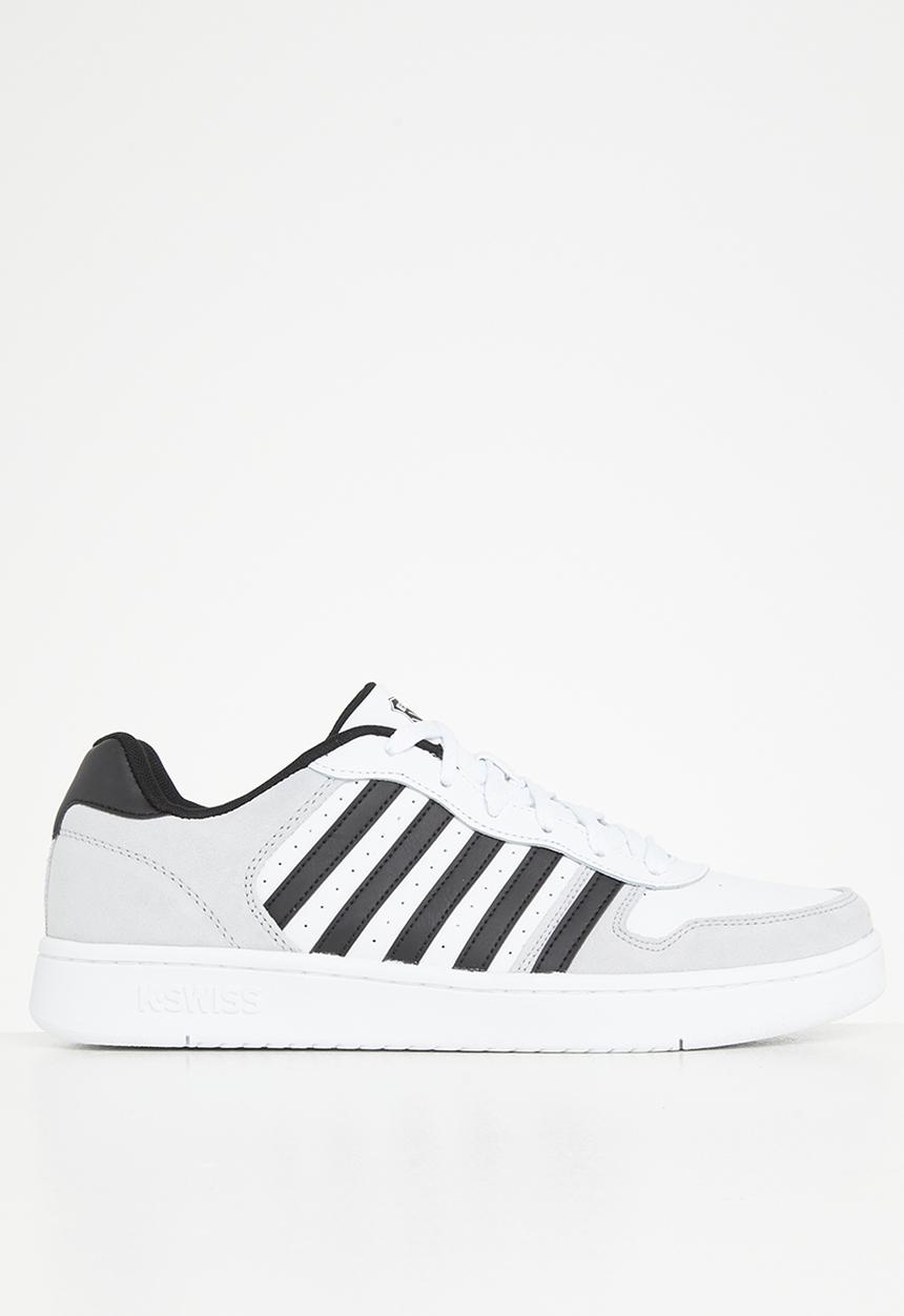 K-Swiss - Rae sneaker - white, gray & black