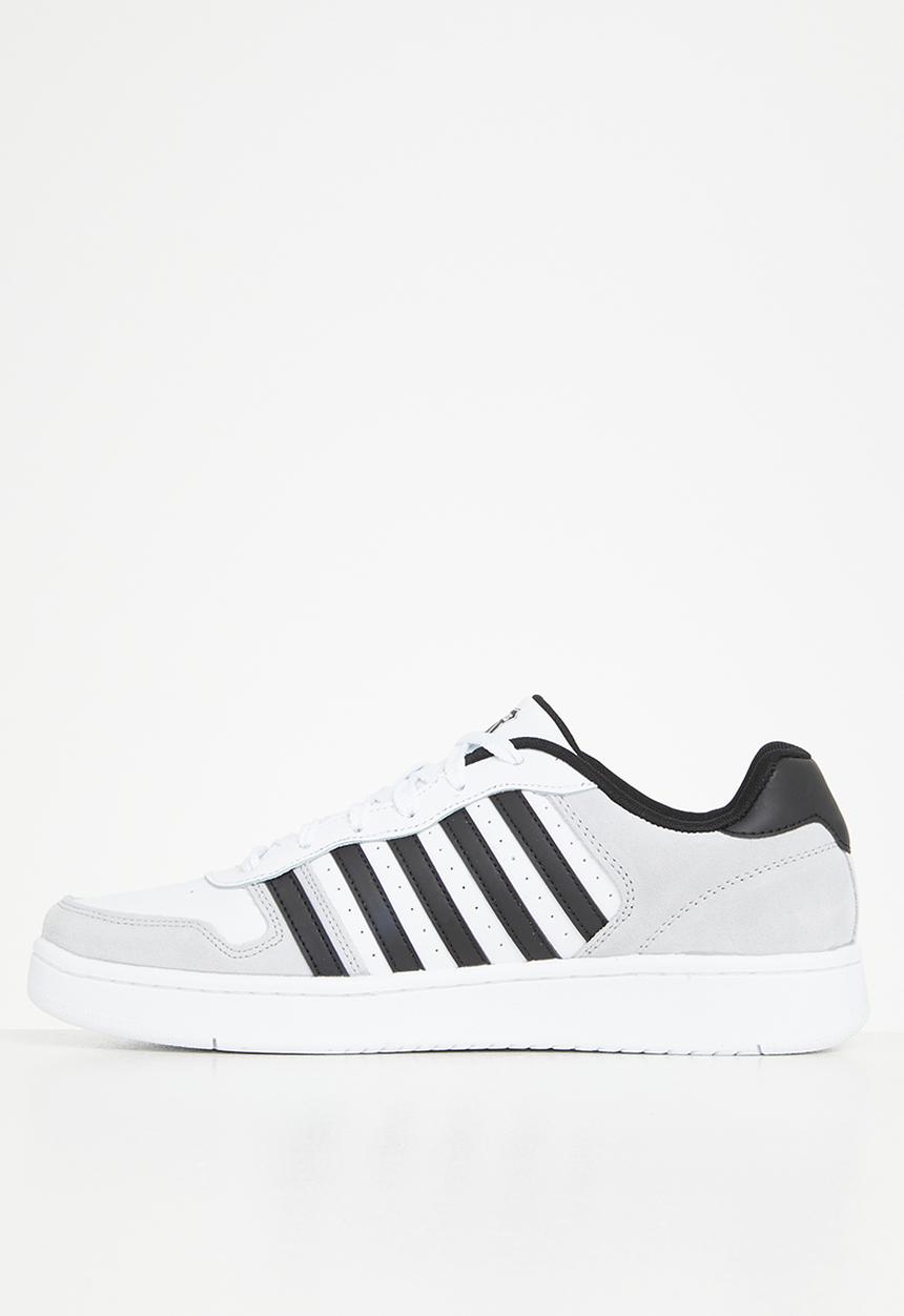 K-Swiss - Rae sneaker - white, gray & black