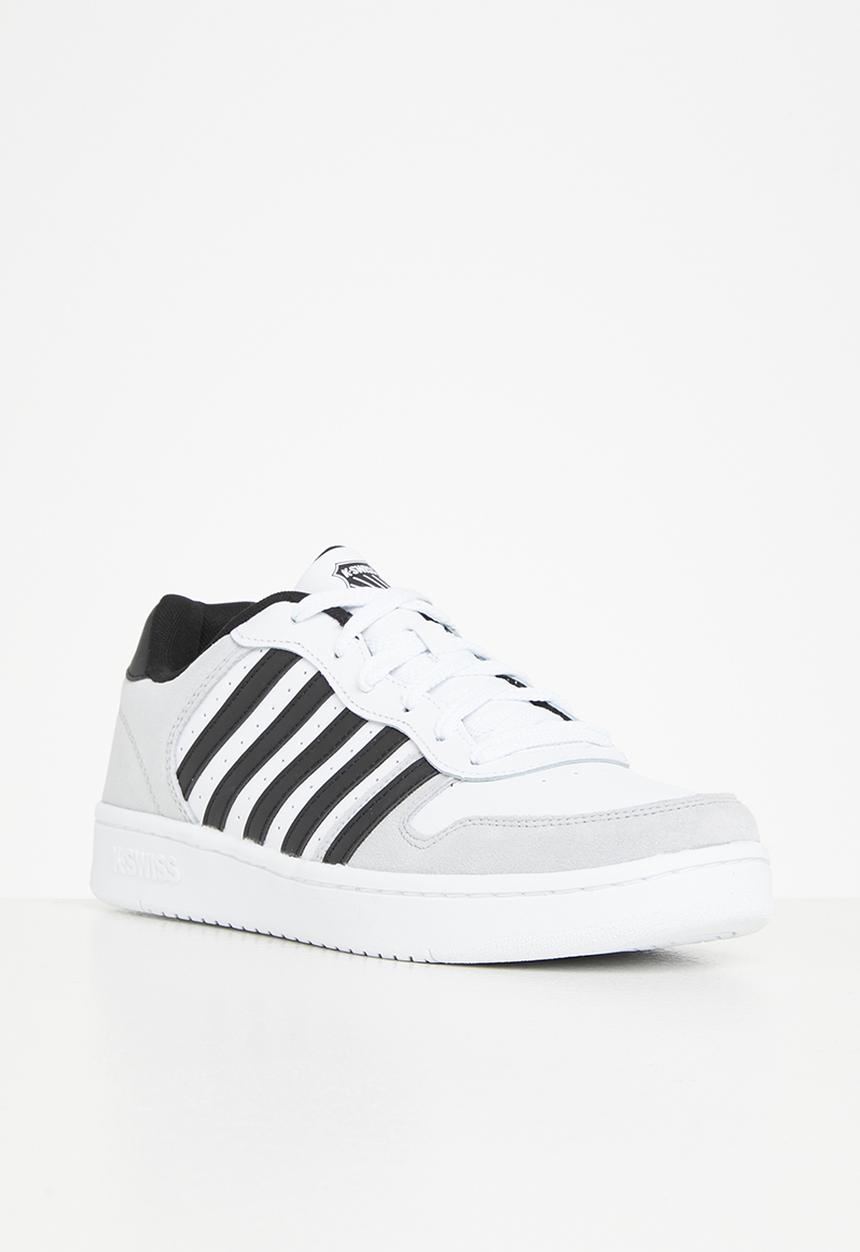K-Swiss - Rae sneaker - white, gray & black