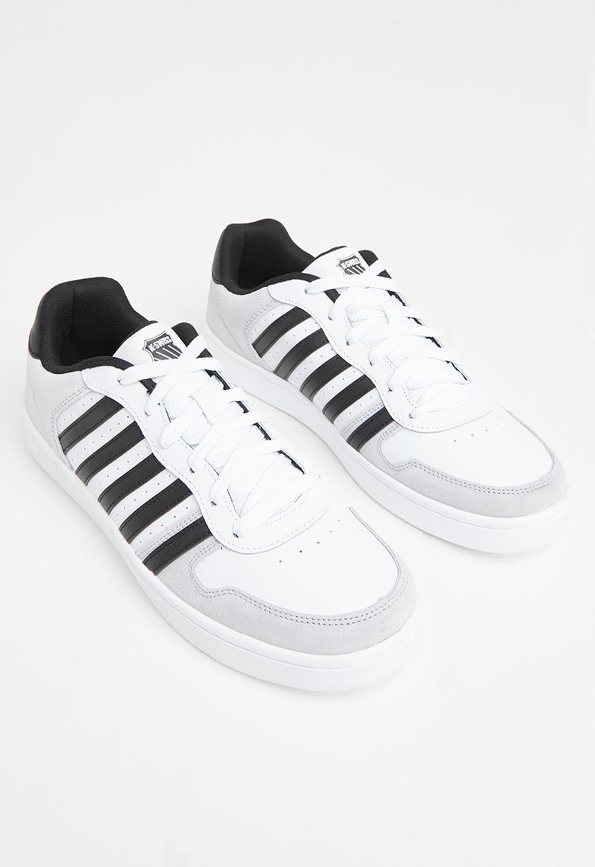 K-Swiss - Rae sneaker - white, gray & black