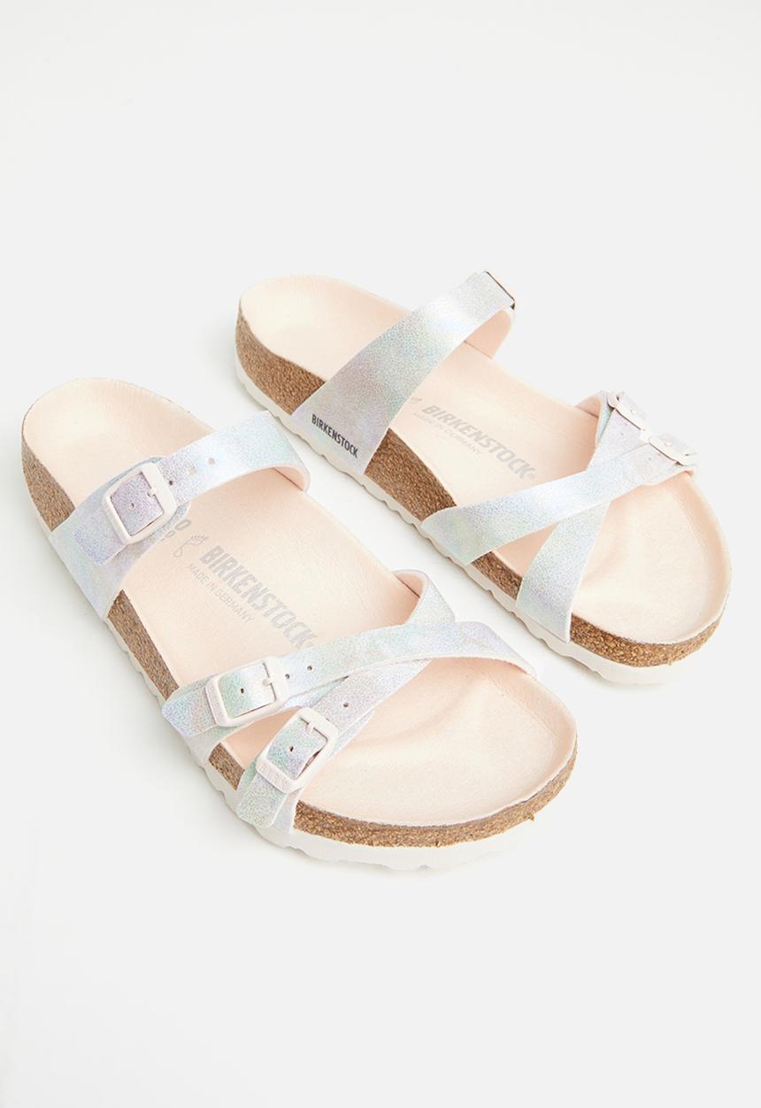 Birkenstock - Franca microfiber veg regular - iridescent light rose