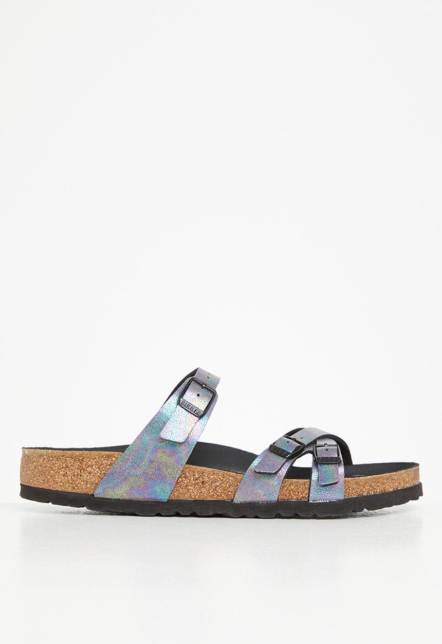 Birkenstock - Franca microfiber veg regular - iridescent black