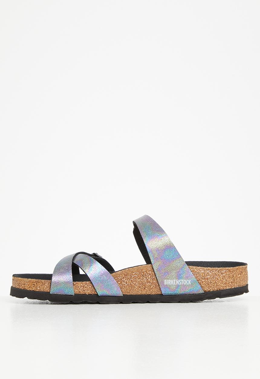 Birkenstock - Franca microfiber veg regular - iridescent black