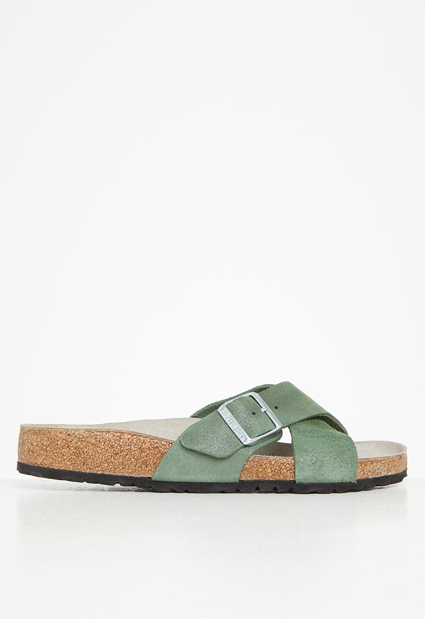 Birkenstock - Siena shimmer leather regular - thyme