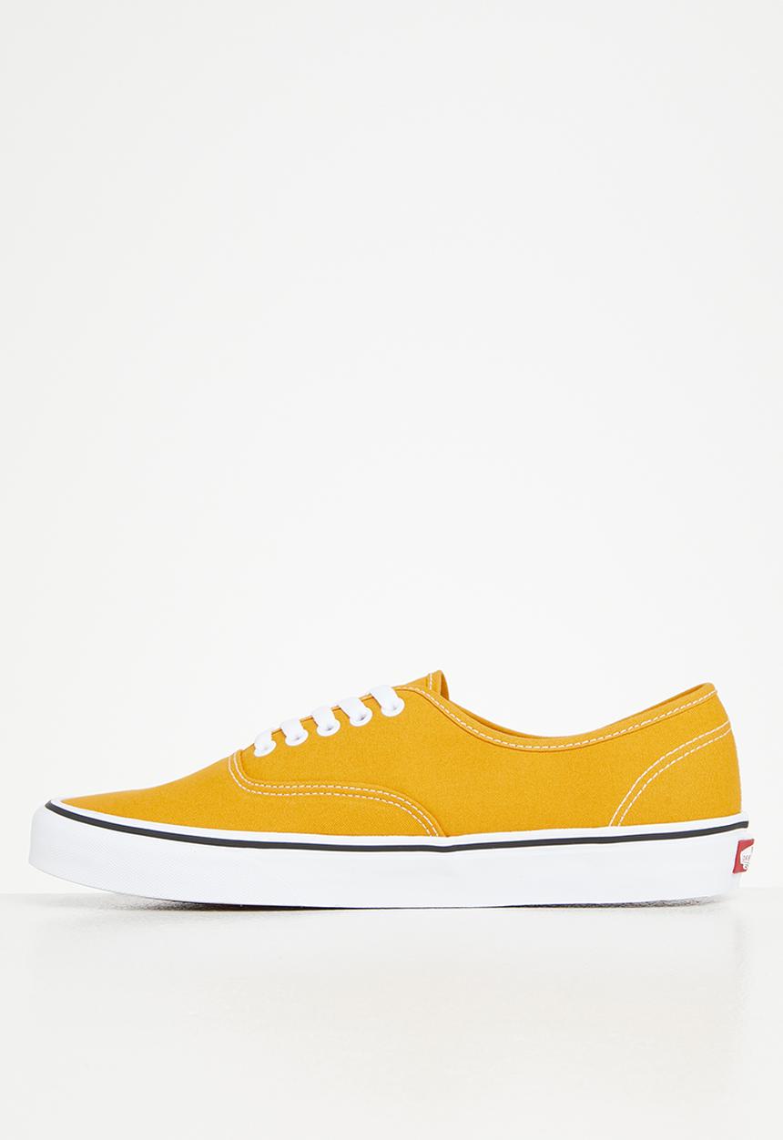 Vans - Authentic - color theory golden yellow