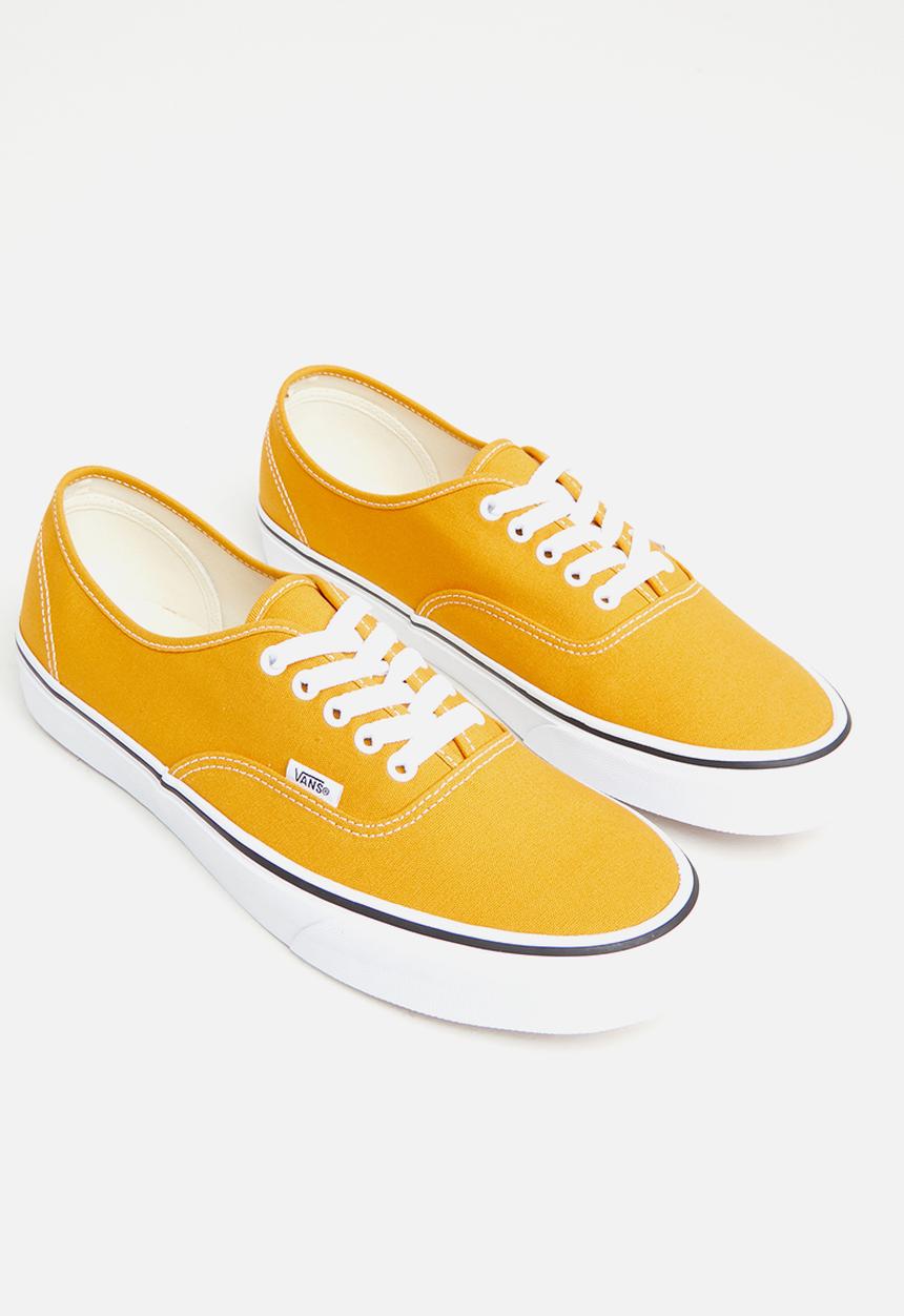 Vans - Authentic - color theory golden yellow