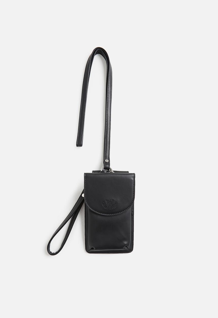 Hilton Weiner - Hilton weiner cross body cellphopne bag-jet black