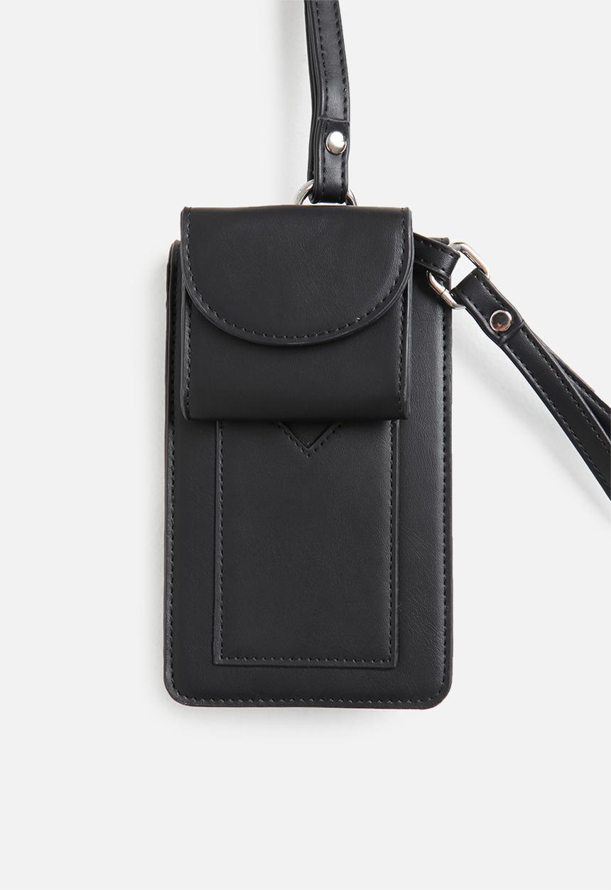 Hilton Weiner - Hilton weiner cross body cellphopne bag-jet black