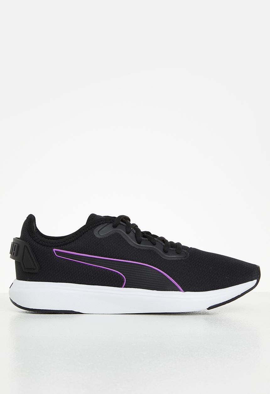 PUMA - Softride cruise - puma black/electric orchid