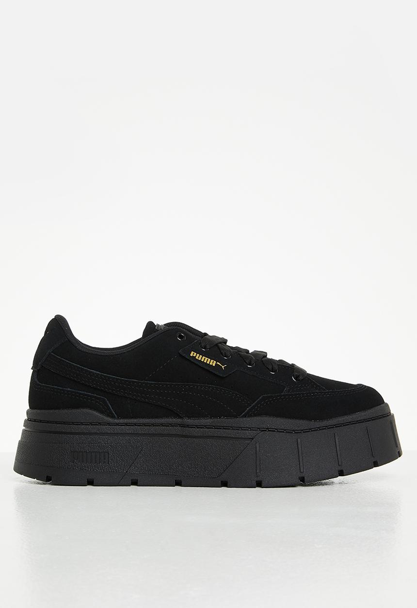 PUMA - Mayze stack suede  - puma black
