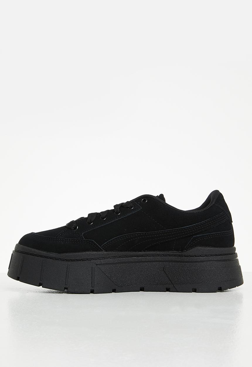 PUMA - Mayze stack suede  - puma black