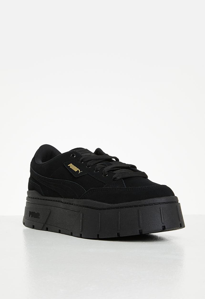 PUMA - Mayze stack suede  - puma black