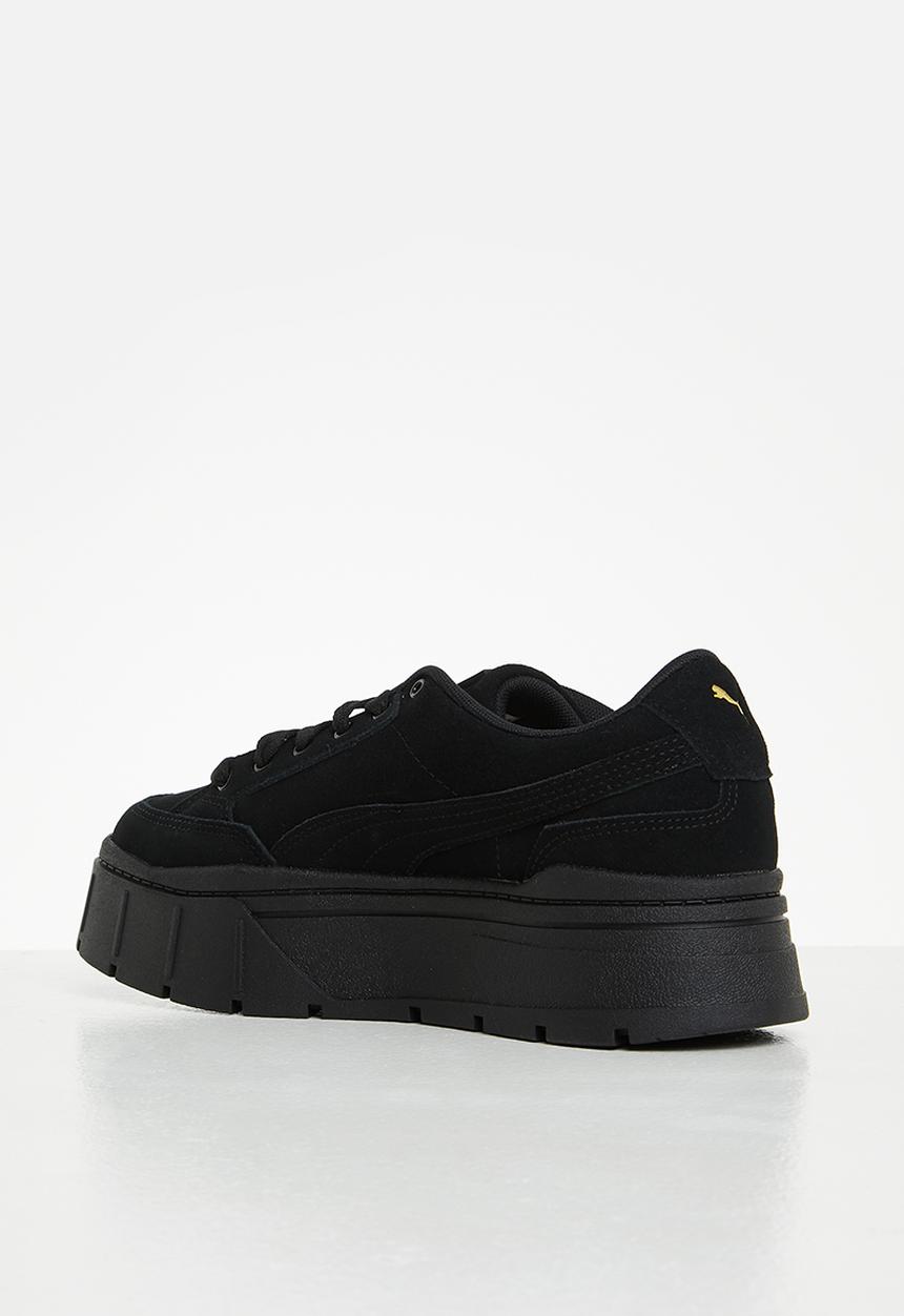 PUMA - Mayze stack suede  - puma black