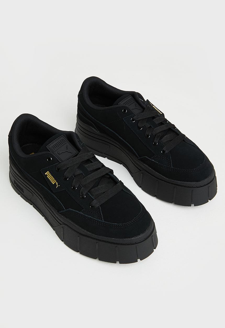 PUMA - Mayze stack suede  - puma black