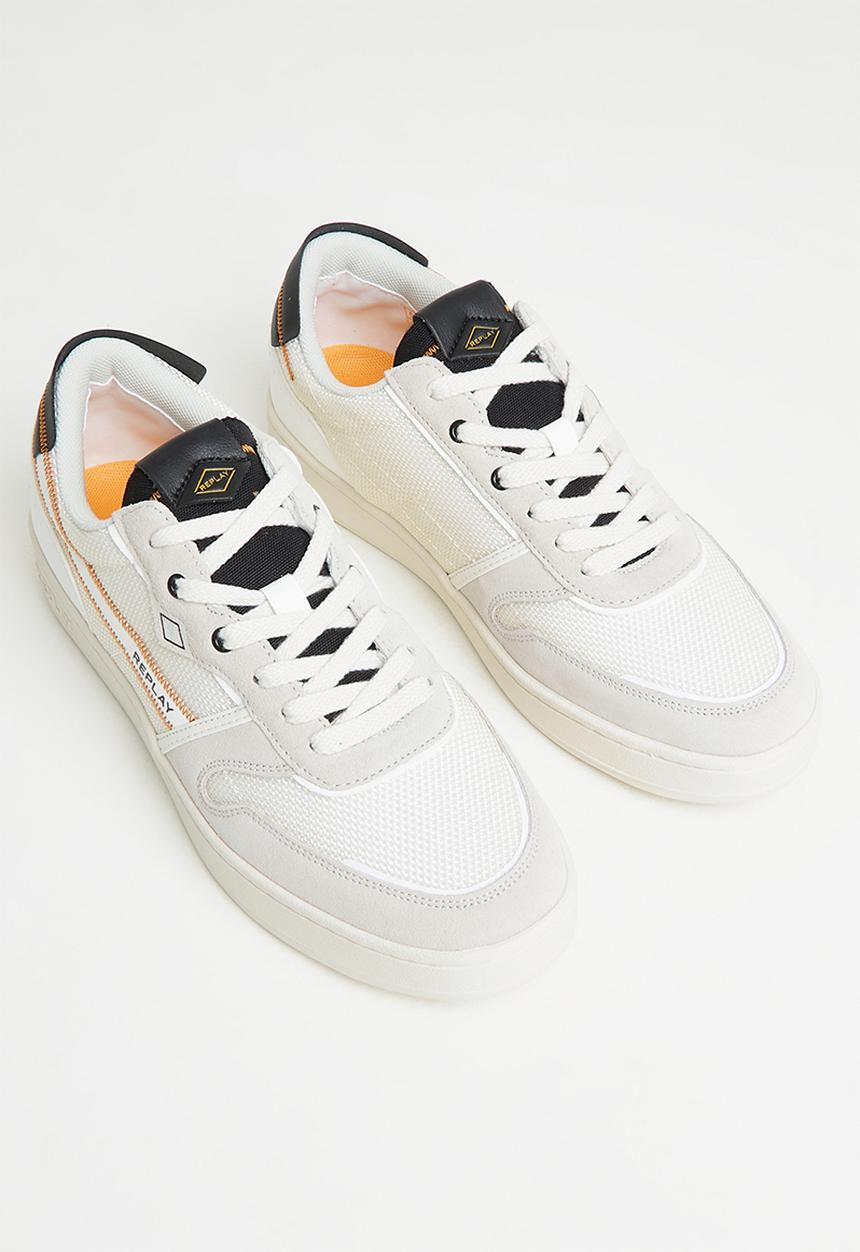 Replay - Bring sport faded - 112 off white black