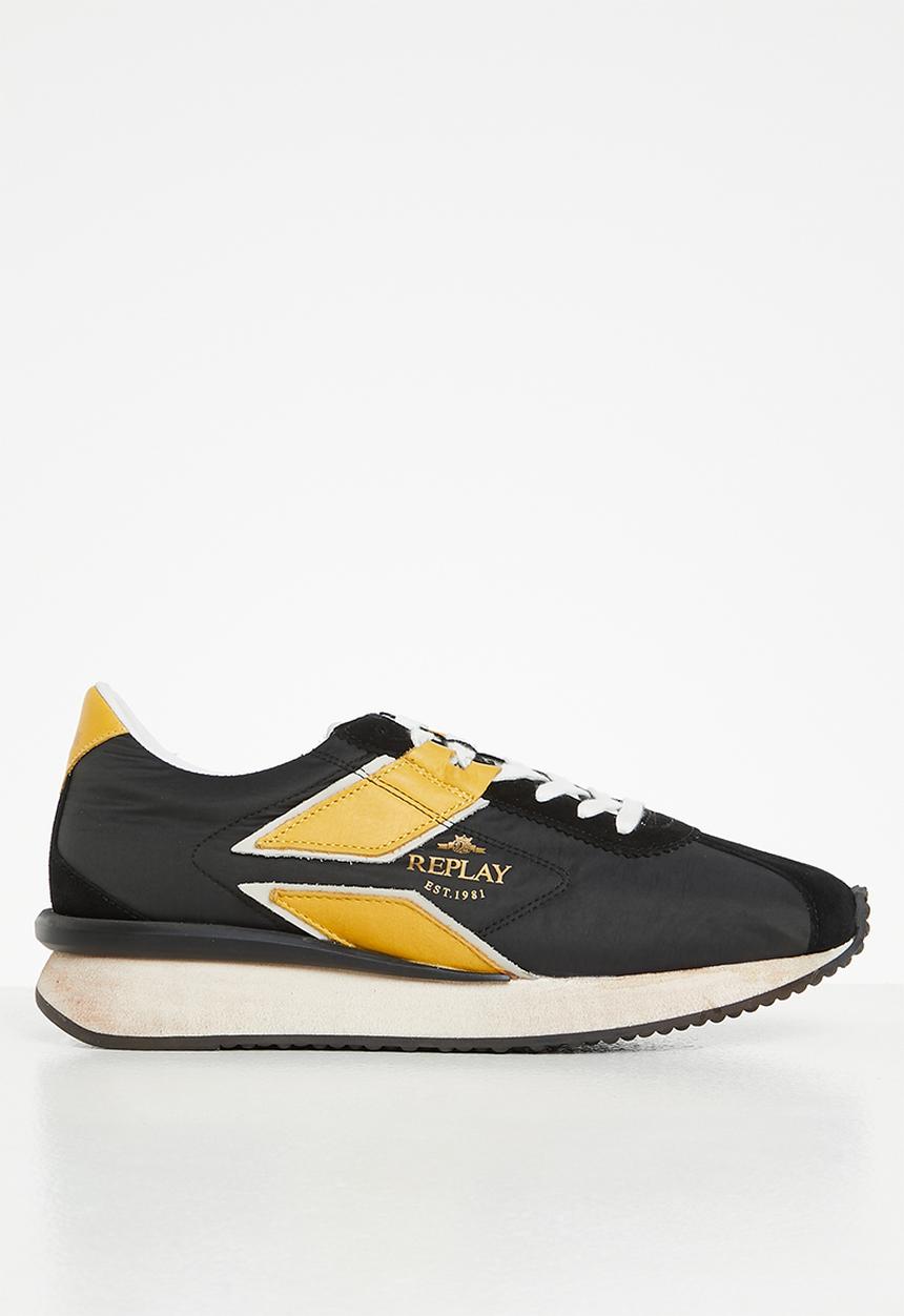 Replay - Casey nylon - 009 black yellow