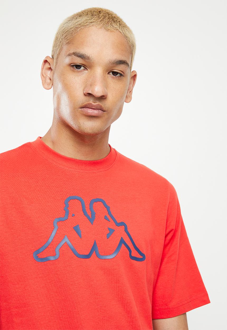 KAPPA - Logo coly - red md coral blue insignia