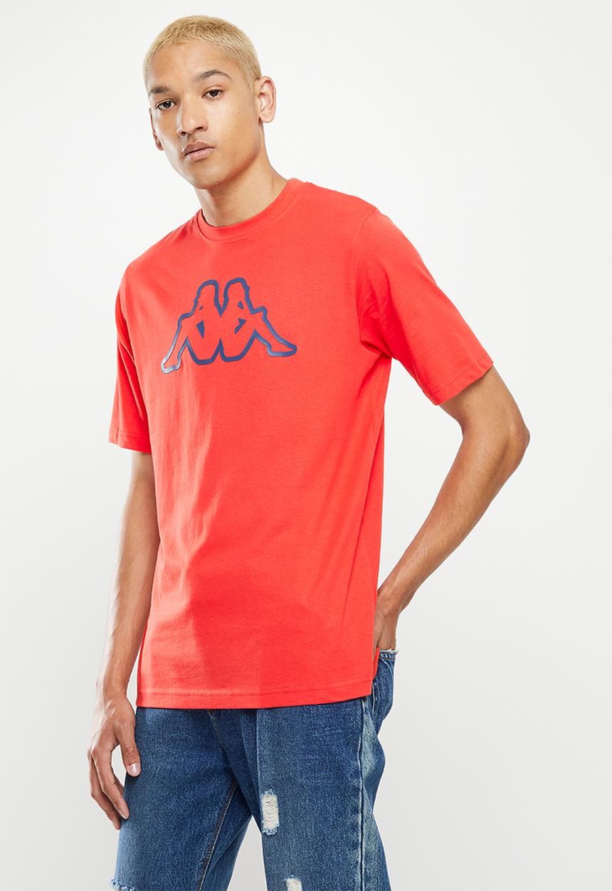 KAPPA - Logo coly - red md coral blue insignia