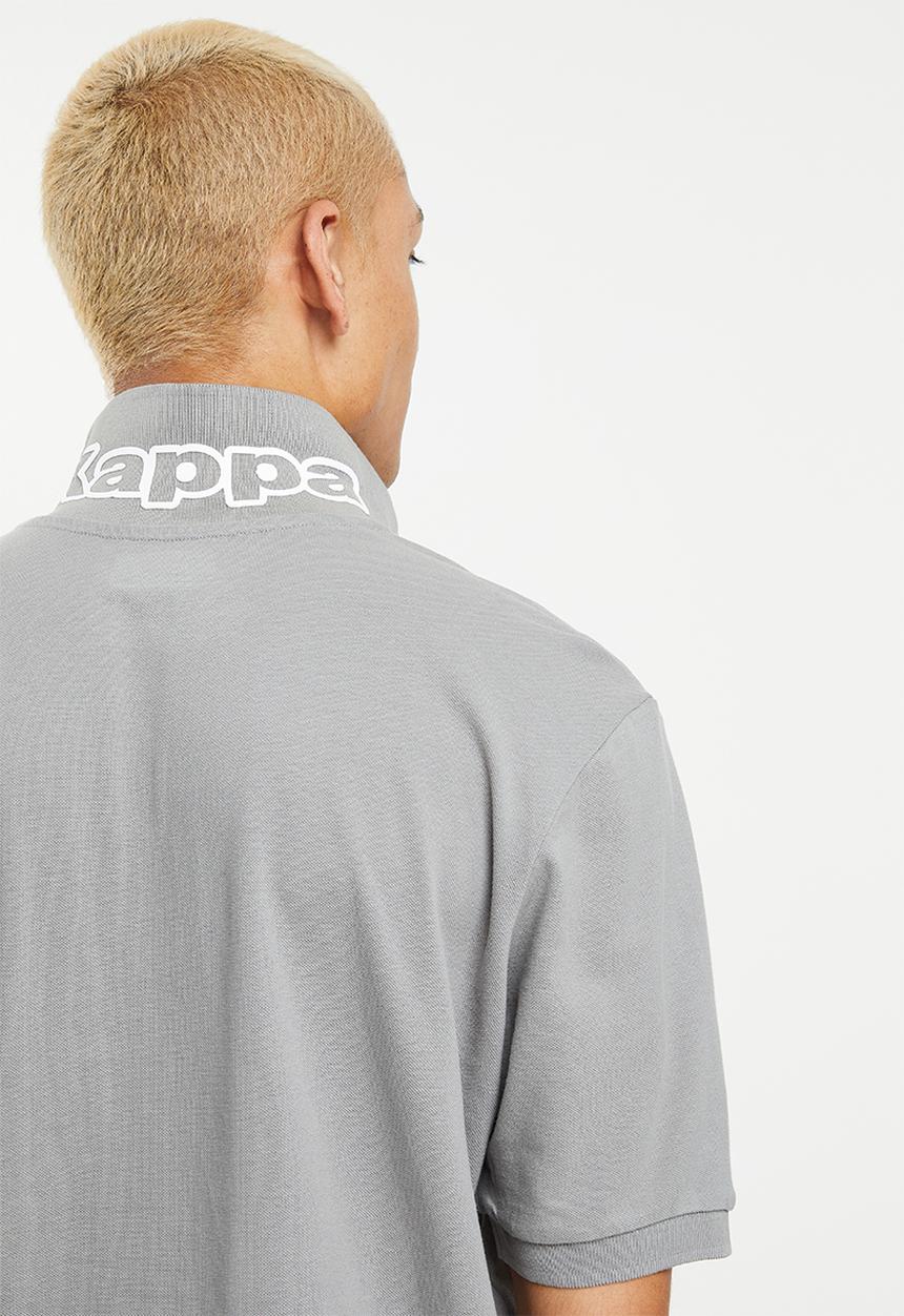 KAPPA - Logo life mss - grey & white