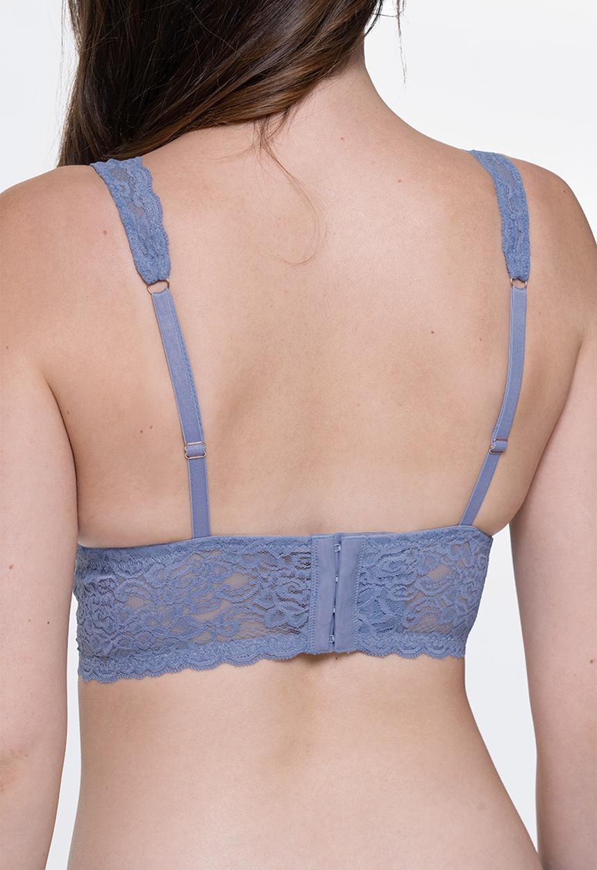 DORINA - Lana/eco 2pack light padded bralette - blue & ink