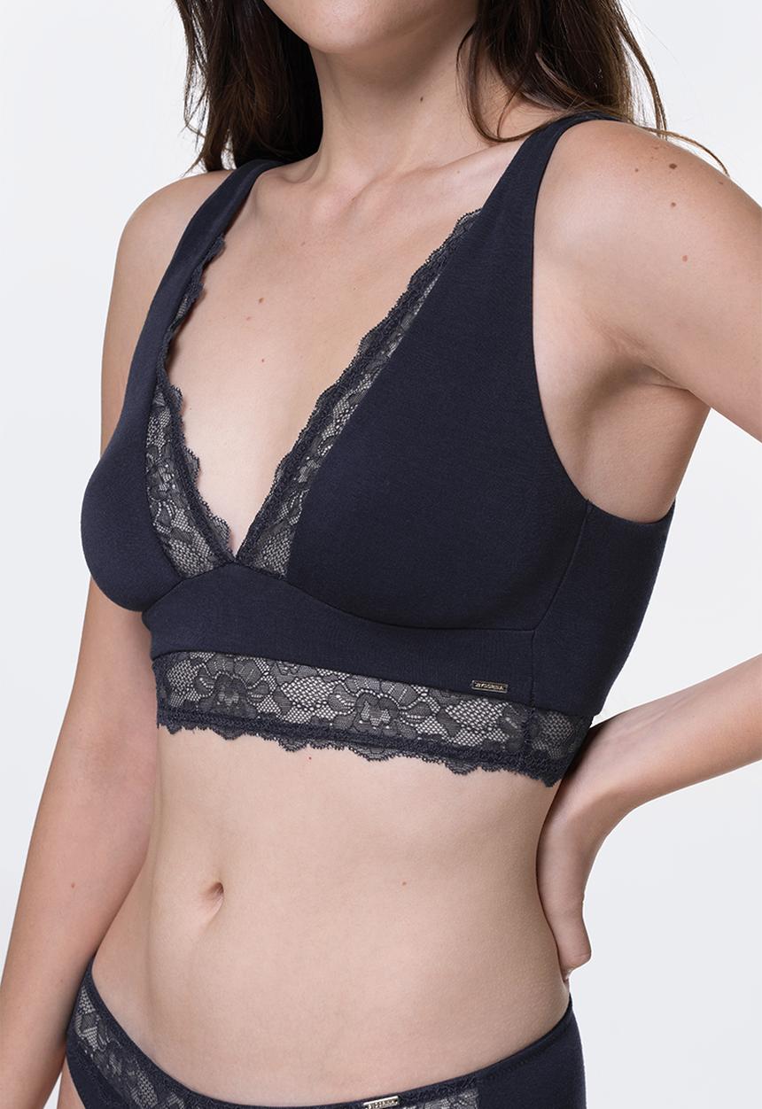DORINA - Noemie non_padded bralette - ink