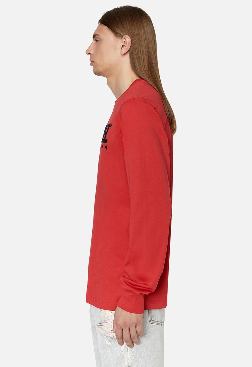 Diesel  - T-just-ls-div tee - red
