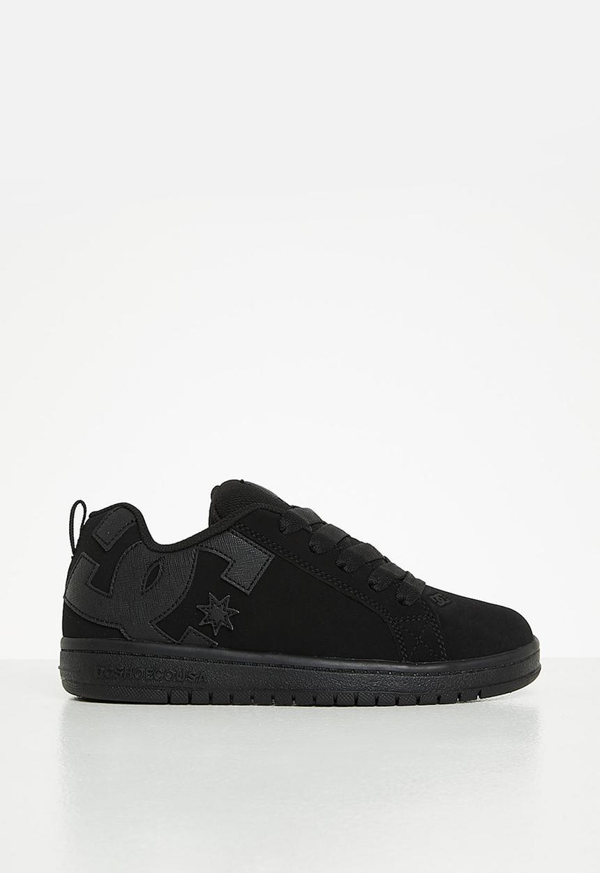 DC - Sneaker skate court graffik - black
