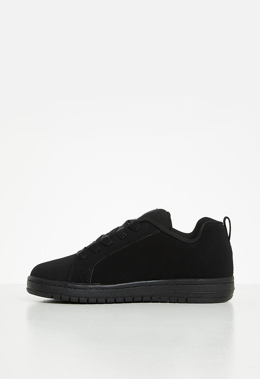 DC - Sneaker skate court graffik - black