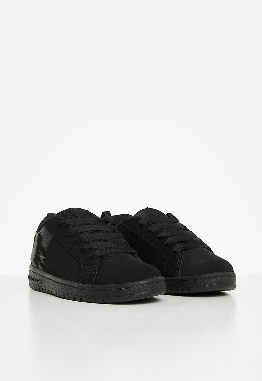 DC - Sneaker skate court graffik - black