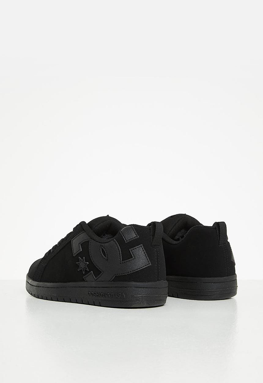 DC - Sneaker skate court graffik - black