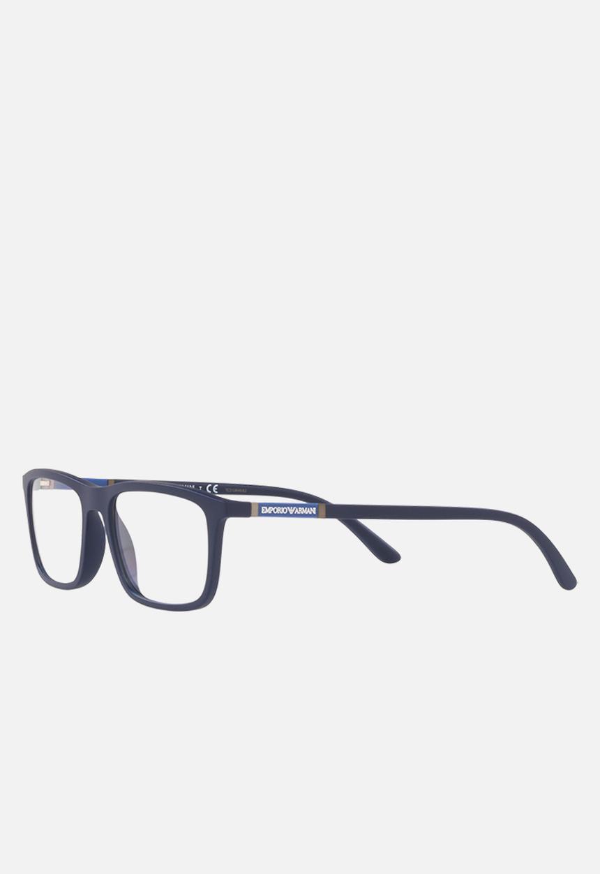 Emporio Armani - 0ea4160 57591w 55mm- matte blue clear