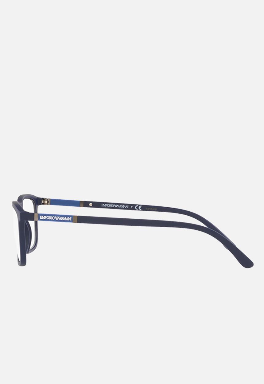 Emporio Armani - 0ea4160 57591w 55mm- matte blue clear