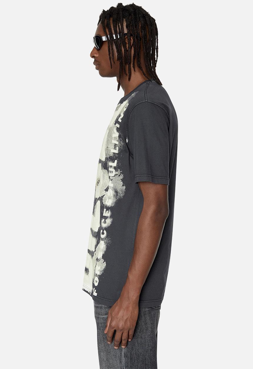 Diesel  - T-just-e16 short sleeve tee - blue