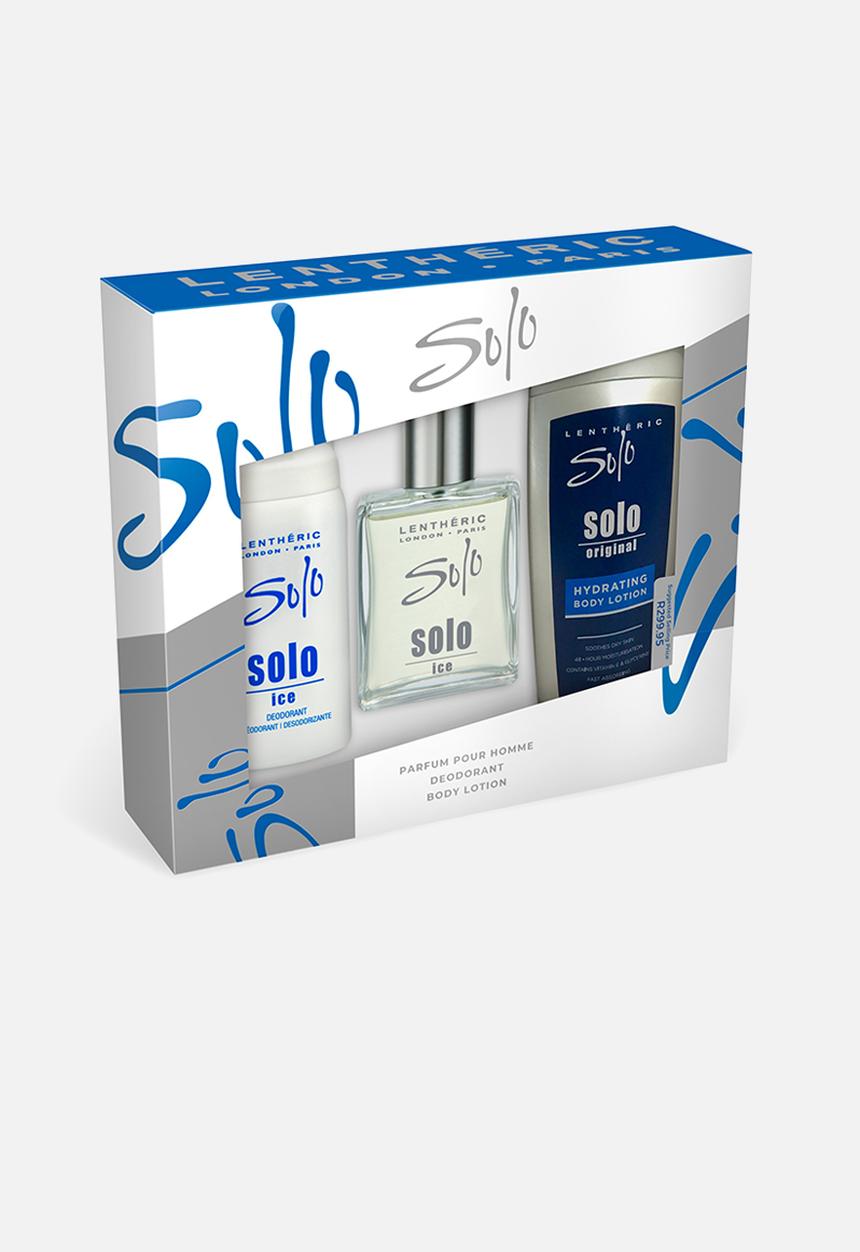 Lentheric  - Solo Ice Parfum Pour Homme Gift Set