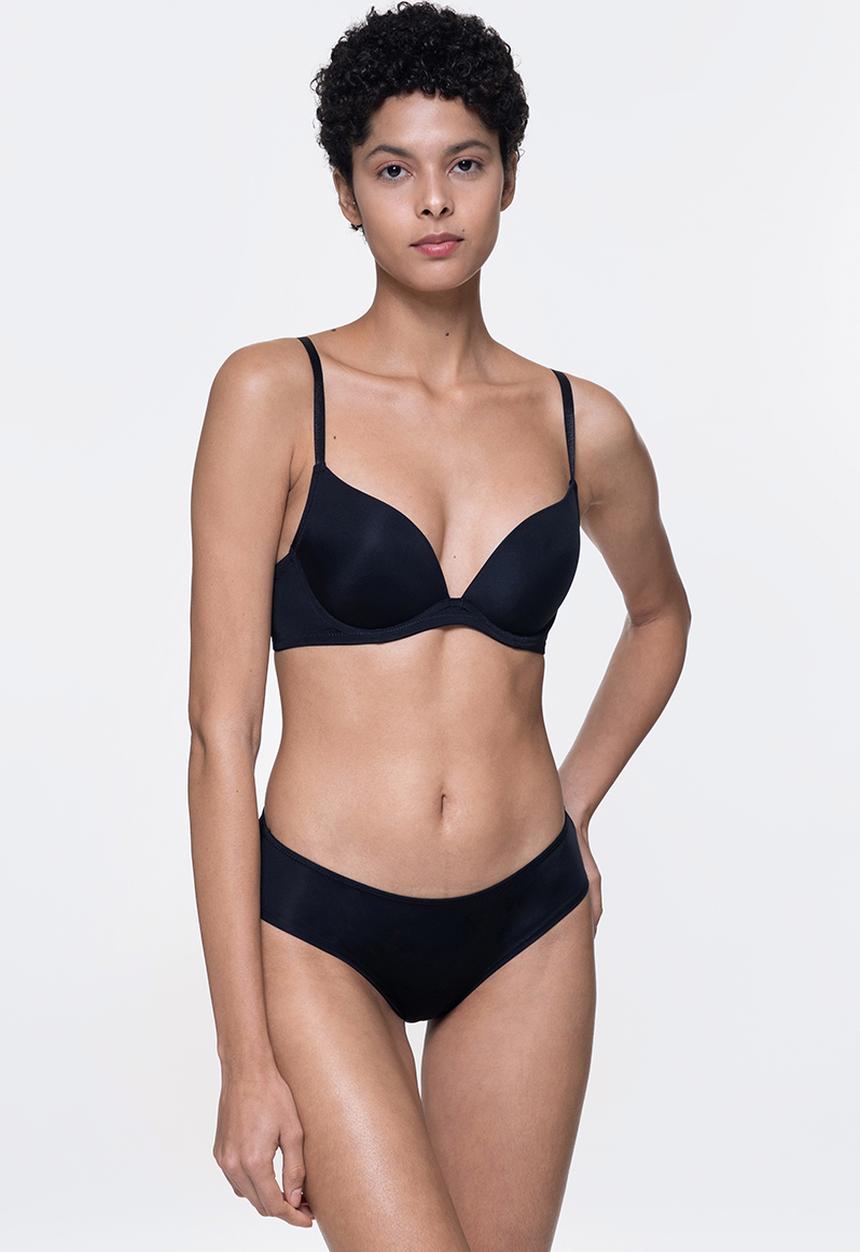 DORINA - Rue 2pack push up plunge - pink & black