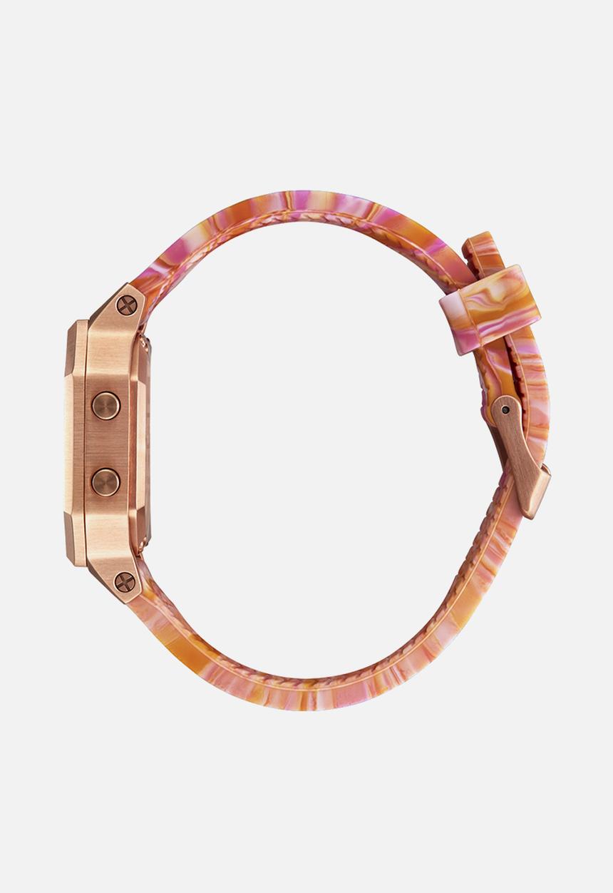 Nixon - Siren ss - rose gold & pink marble