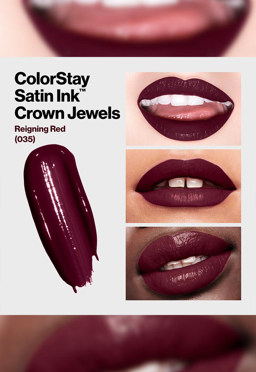 Revlon - ColorStay Satin Ink™ Crown Jewels Liquid Lipstick  - Reigning Red