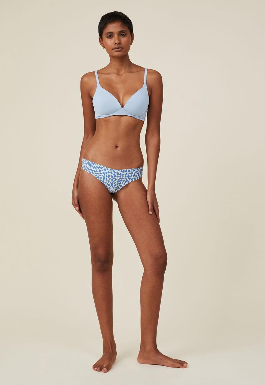 Cotton On - Wirefree everyday t-shirt bra - silky blue