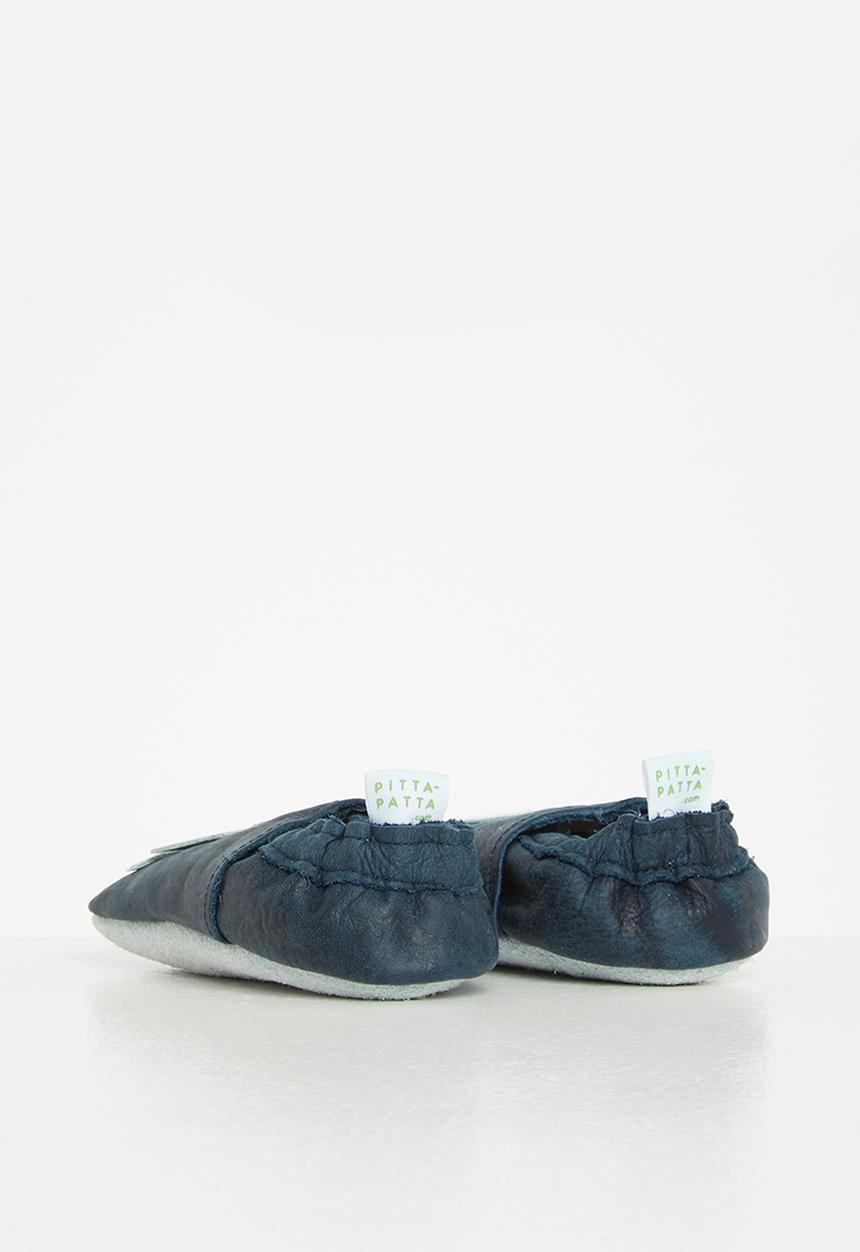 Pitta-Patta Shoes - Sail boat boys shoes - navy
