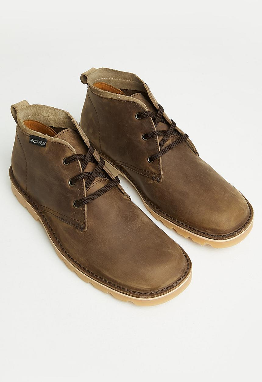 Grasshoppers - Griffin - dark brown/mushroom