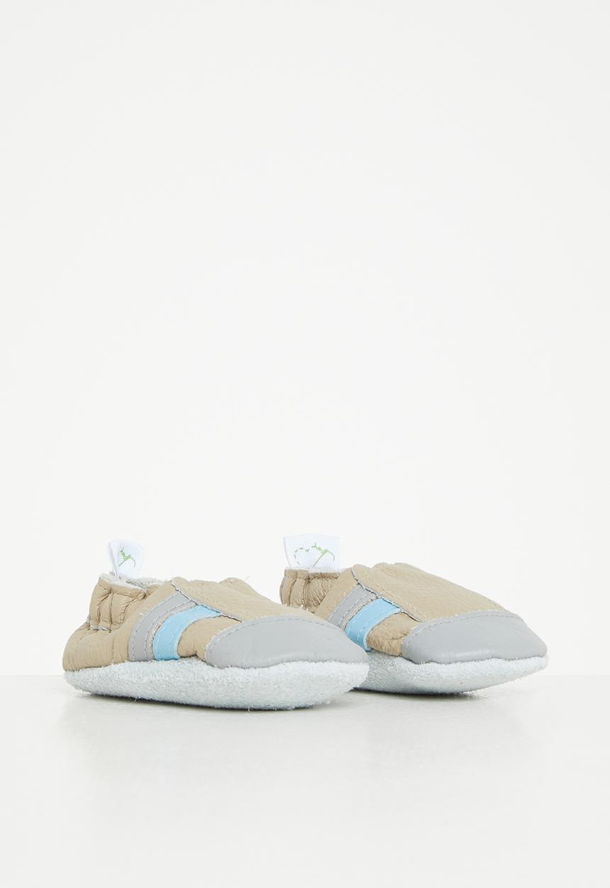 Pitta-Patta Shoes - Sporty boys shoes - stone