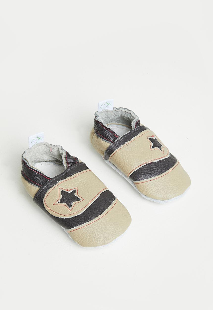 Pitta-Patta Shoes - Junior boys shoes - stone