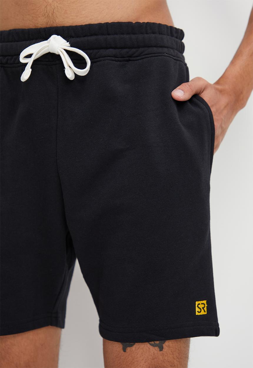 STYLE REPUBLIC - Fleece lounge short - black