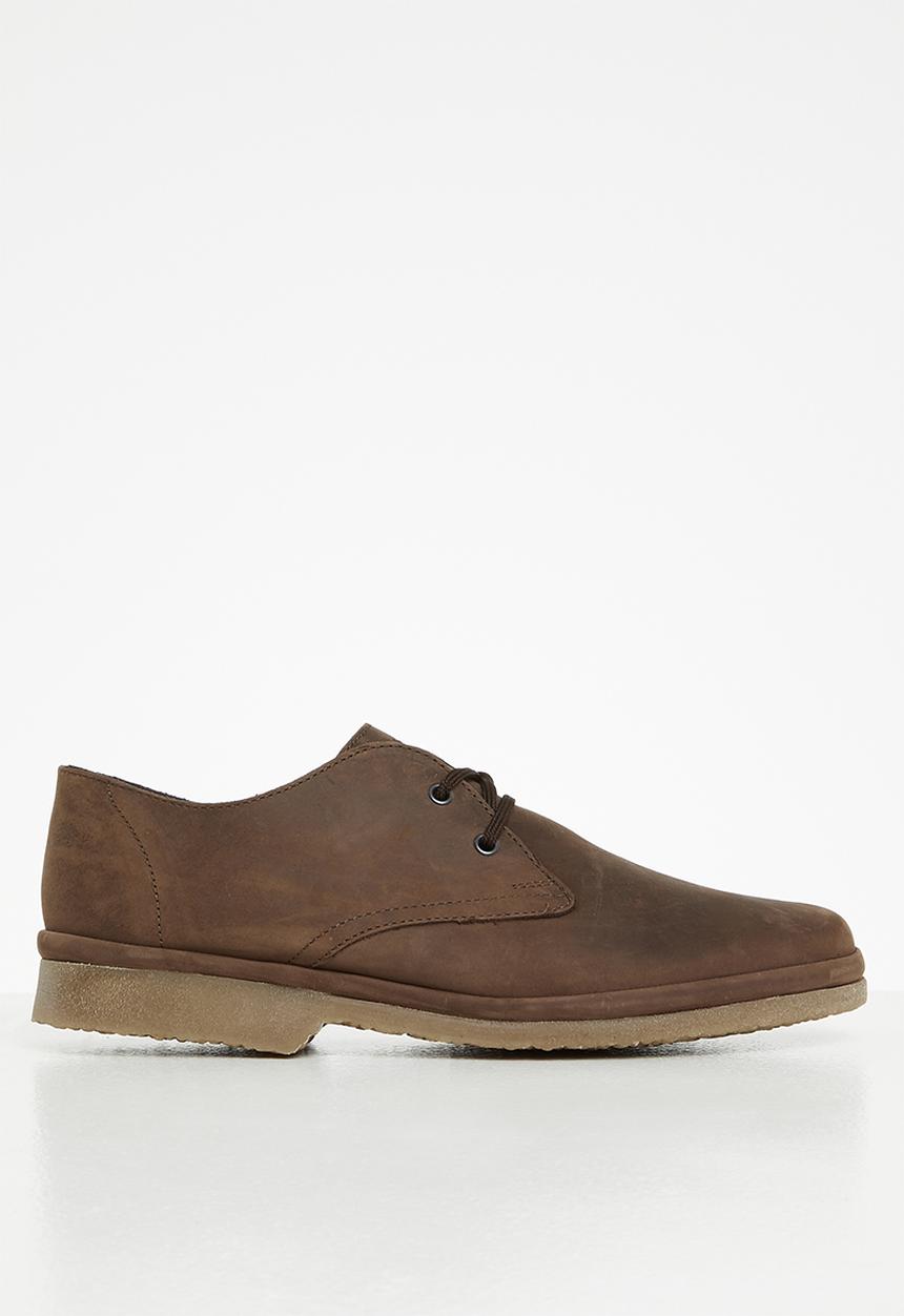 Grasshoppers - Seth leather formal derby - mocca