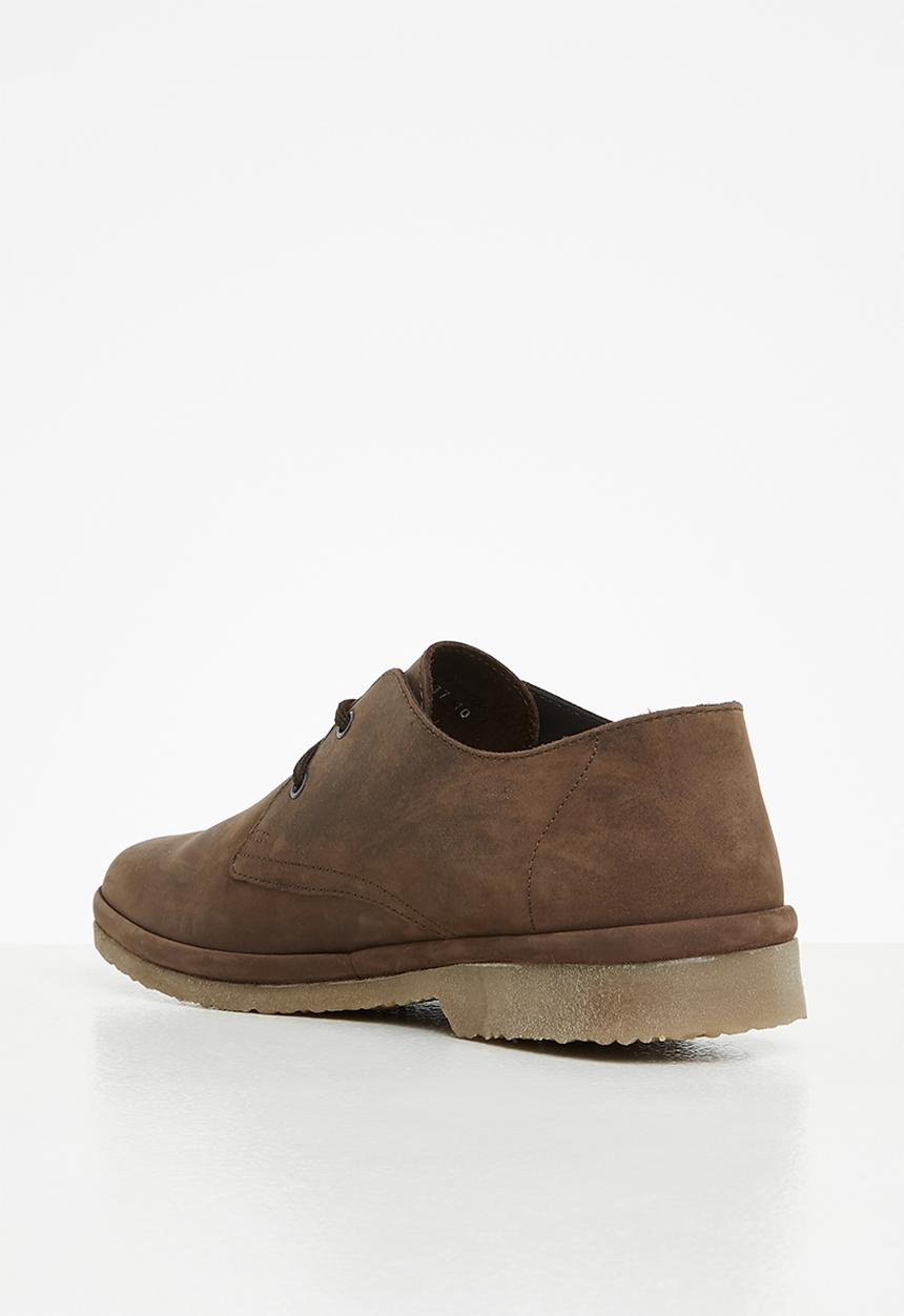 Grasshoppers - Seth leather formal derby - mocca