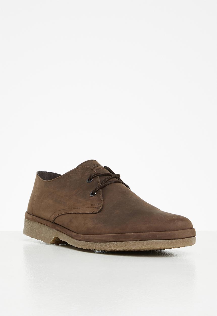 Grasshoppers - Seth leather formal derby - mocca
