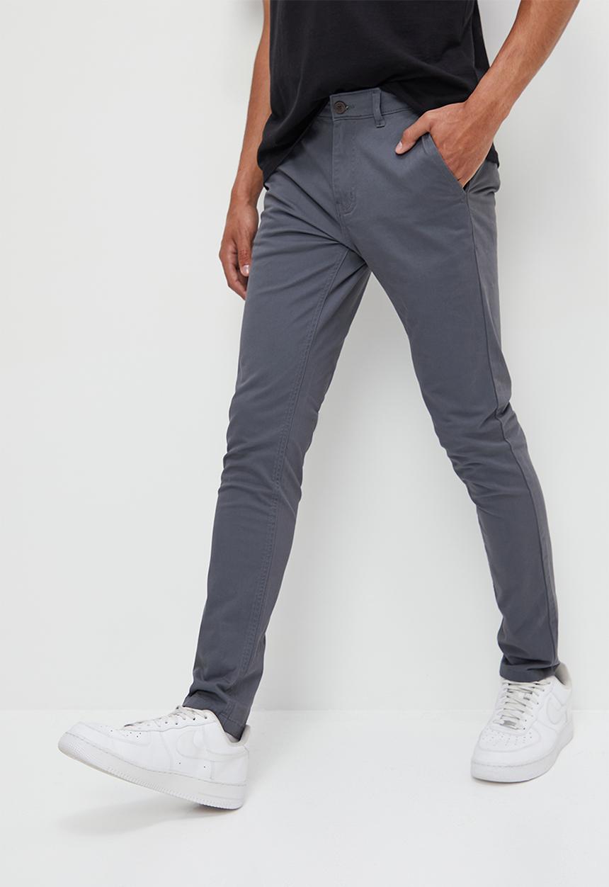 STYLE REPUBLIC - Marshall skinny chino - grey
