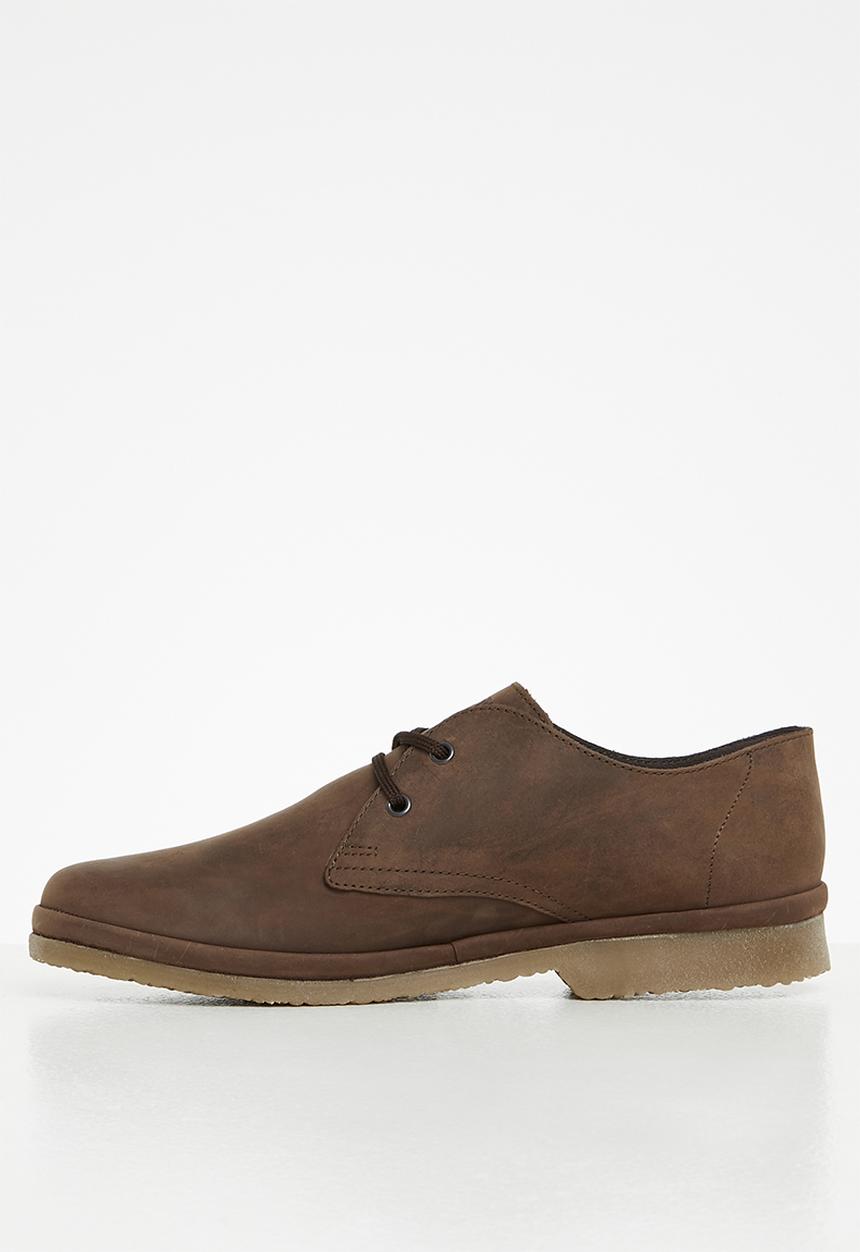 Grasshoppers - Seth leather formal derby - mocca